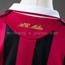 Conjunto Infantil AC Milan 09/10 Home Retro