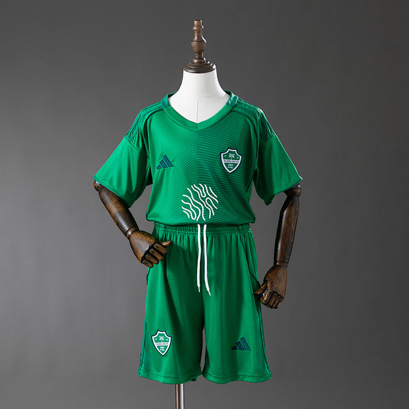Conjunto Infantil Al-Ahli Saudi 25/26 Green
