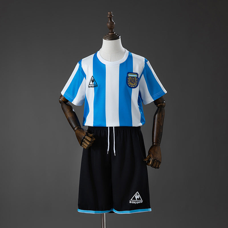 Conjunto Infantil Argentina 1986 Home Retro