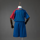 Conjunto Infantil Barcelona 08/09 Home Retro