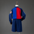 Conjunto Infantil Barcelona 100th Anniversary Retro Long Sleeve