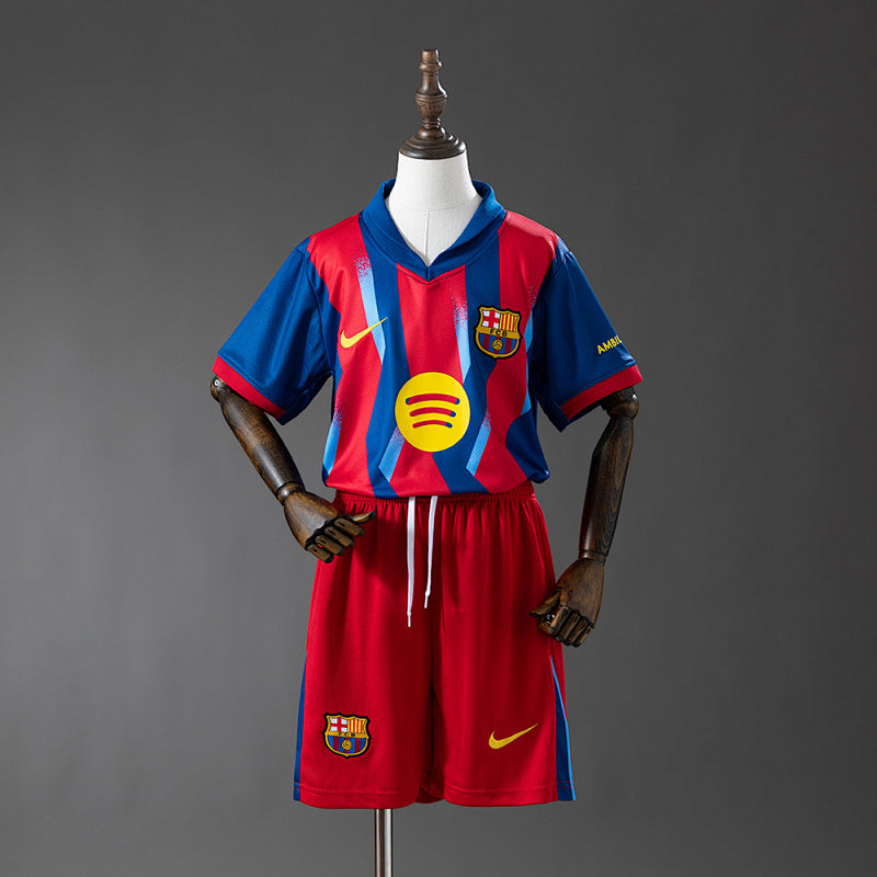 Conjunto Infantil Barcelona 25/26 Fourth Away
