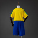 Conjunto Infantil Brazil 2002 Home Retro