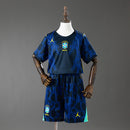 Conjunto Infantil Brazil 2026 Away