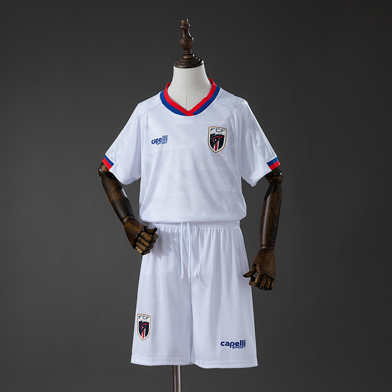 Conjunto Infantil Cabo Verde 2026 Away
