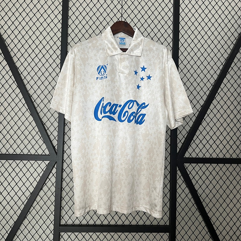 Cruzeiro 1993 Away Retrô Manga Curta (Super Entrega)
