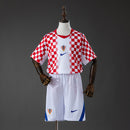 Conjunto Infantil Croatia 2026 Home