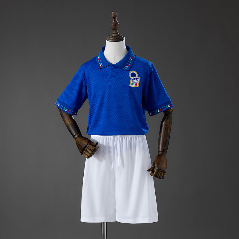 Conjunto Infantil Italy 1994 Home Retro