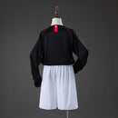 Conjunto Infantil M-U 07/08 Away Retro Long Sleeve