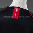 Conjunto Infantil M-U 07/08 Away Retro Long Sleeve