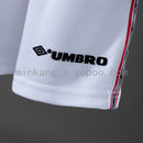 Conjunto Infantil M-U 98/99 Home Retro Long Sleeve