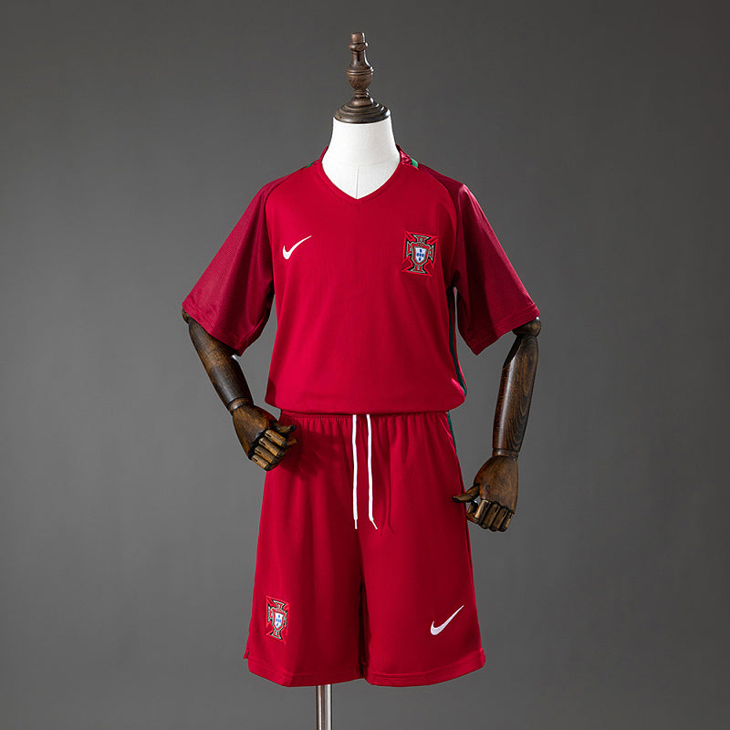 Conjunto Infantil Portugal 16/17 Home Retro