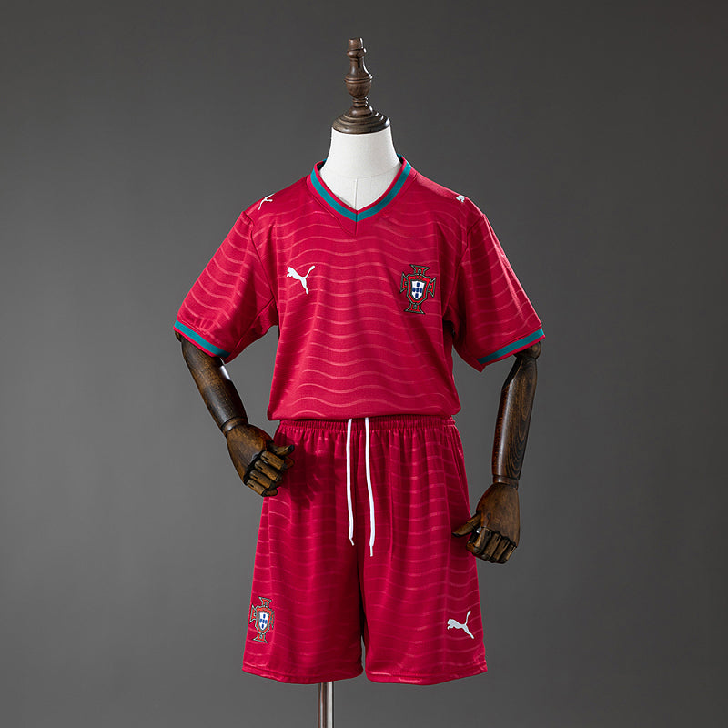 Conjunto Infantil Portugal 2026 Home