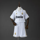 Conjunto Infantil Real Madrid 11/12 Home Retro