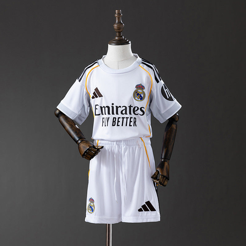 Conjunto Infantil Real Madrid 25/26 Home