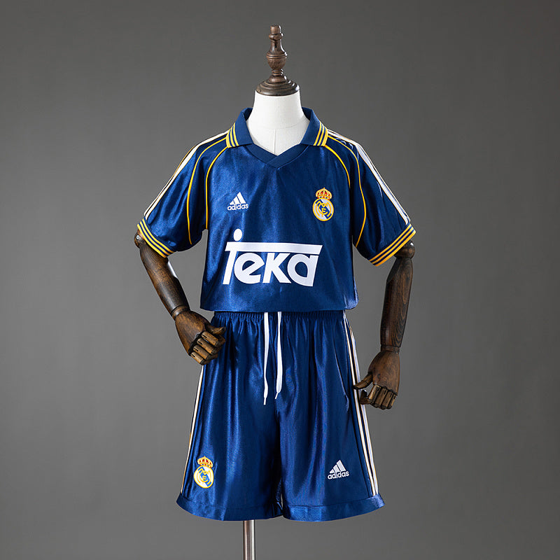 Conjunto Infantil Real Madrid 98/00 Third Away Retro