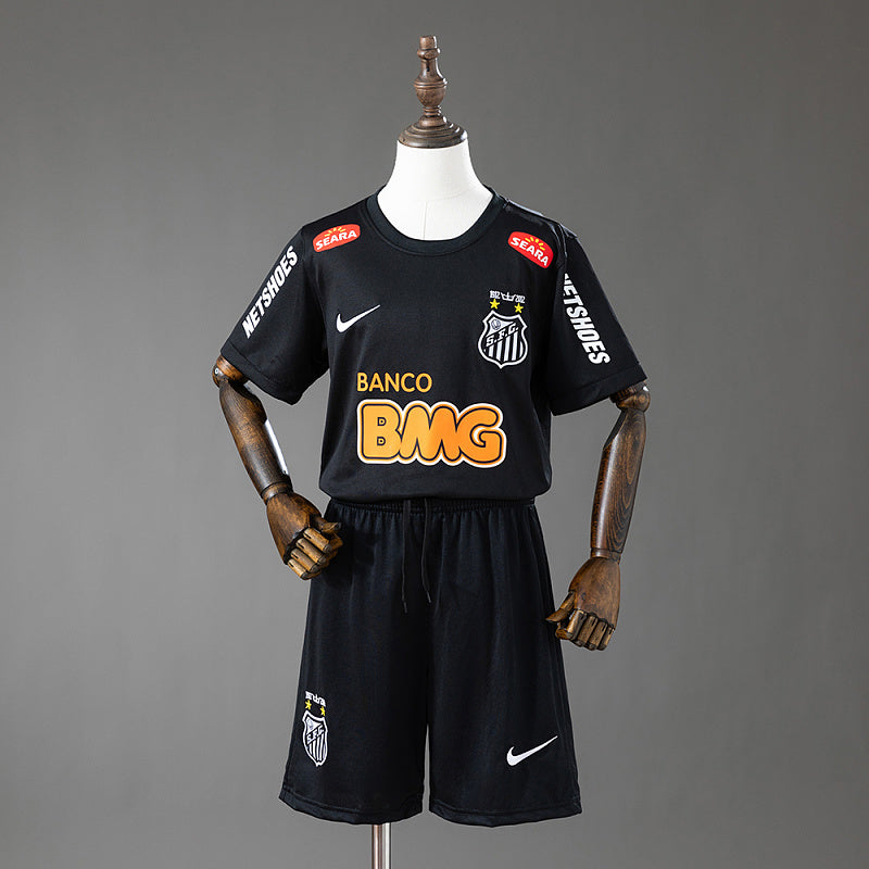 Conjunto Infantil Santos 12/13 Away Retro