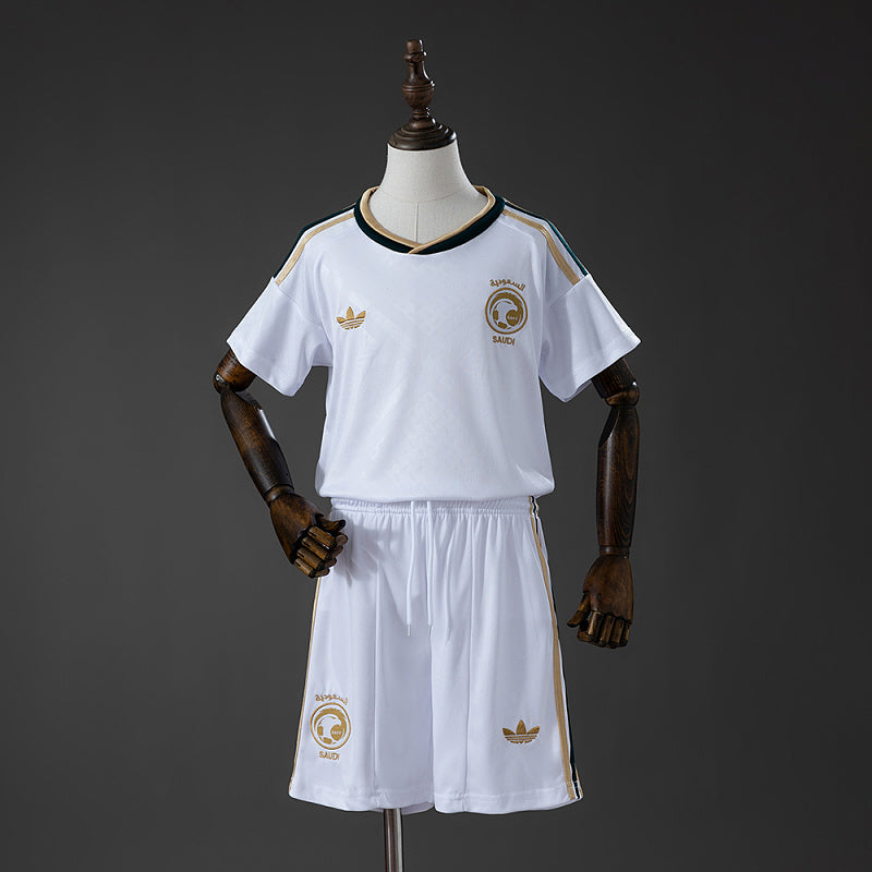 Conjunto Infantil Saudi Arabia 2026 Away
