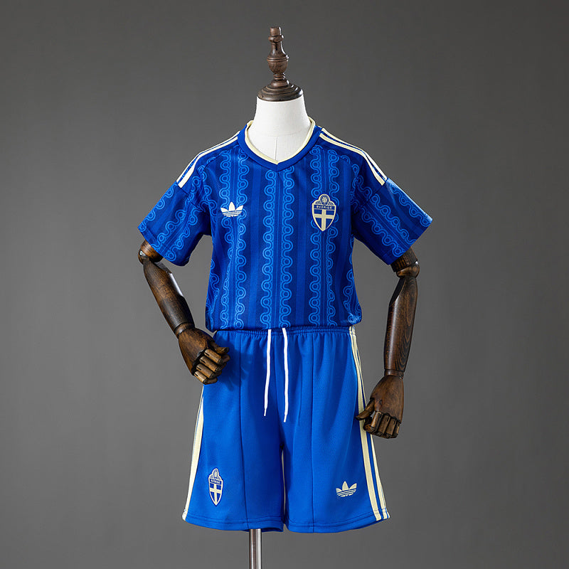 Conjunto Infantil Sweden 2026 Away