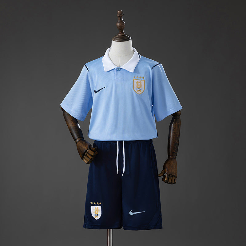 Conjunto Infantil Uruguay 2026 Home