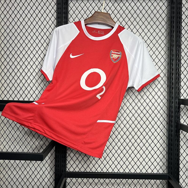 Arsenal 2002/04 Home Retrô