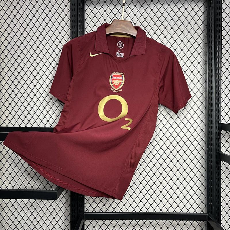 Arsenal 2005/06 Home Retrô