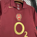 Arsenal 2005/06 Home Retrô