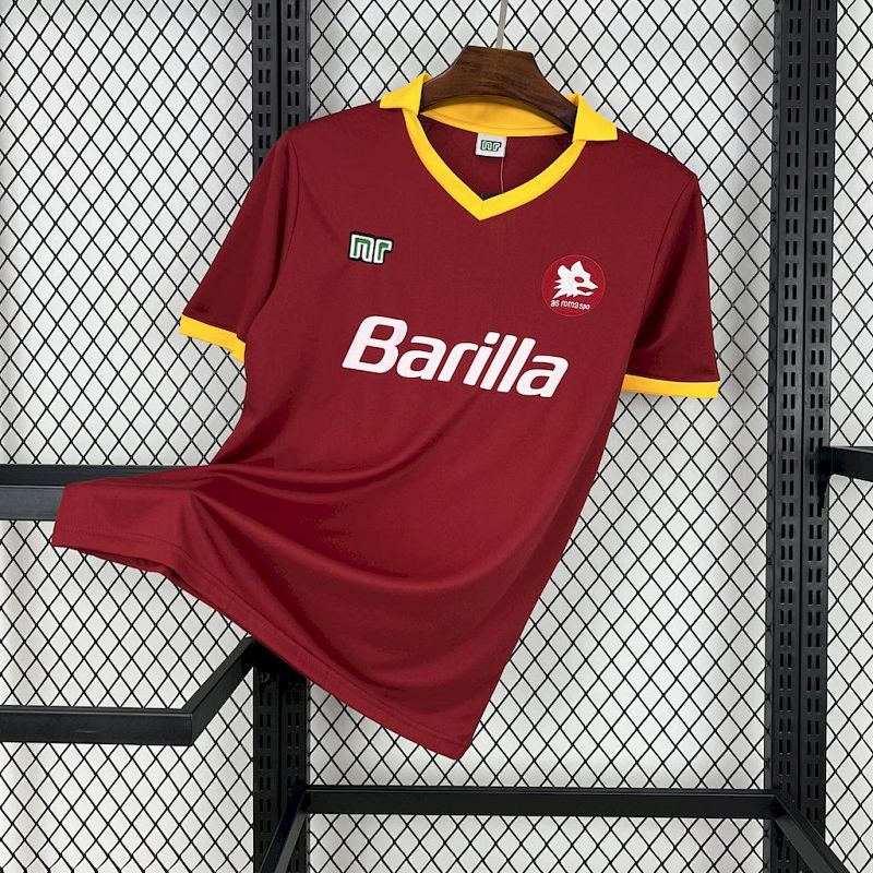 AS Roma 1989/90 Home Retrô
