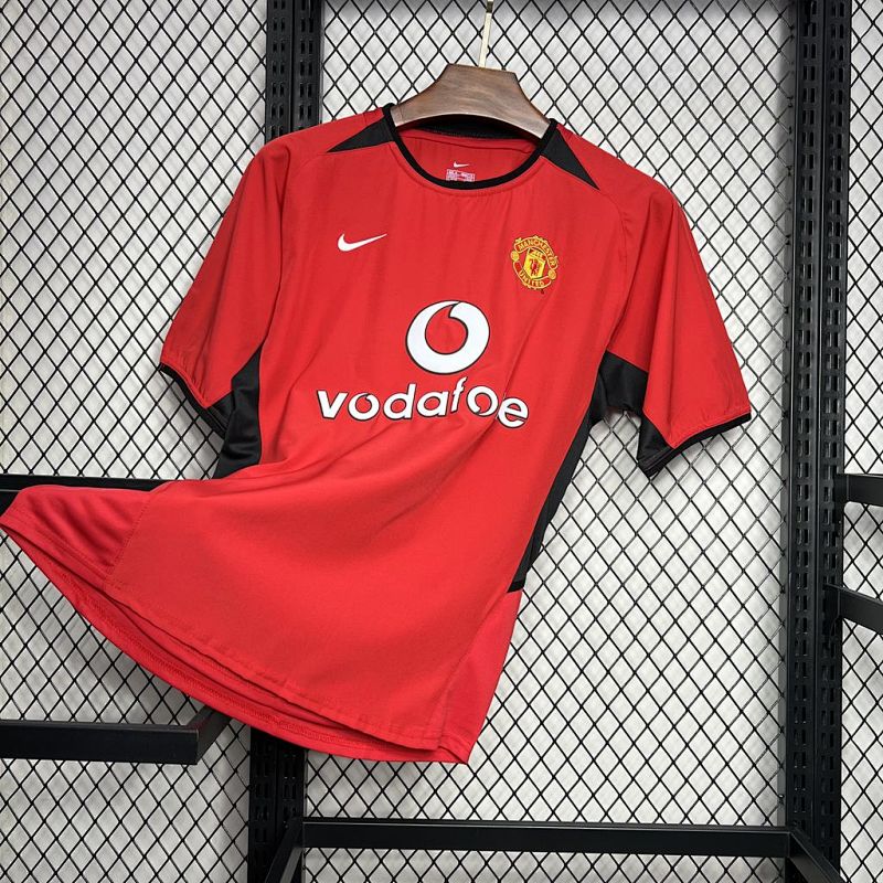 Manchester United 2002/04 Home Retrô