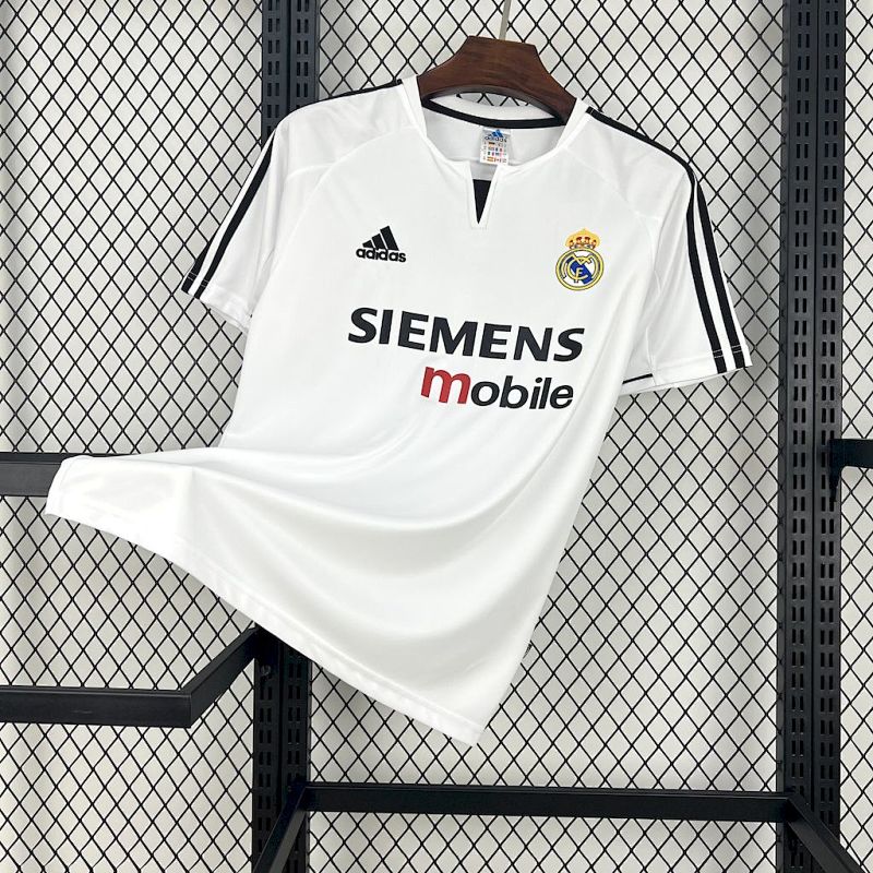 Real Madrid 2003/04 Home Retrô
