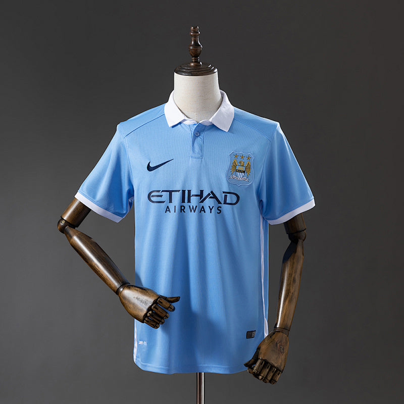 Manchester City 15/16 Home Retrô