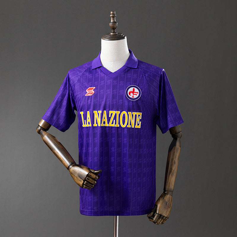 Fiorentina 89/90 Home Retrô