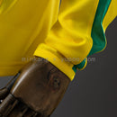Brazil 2002 Home Manga Longa Retrô