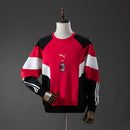 AC Milan 25/26 Long Sleeve Sweatshirt - Red (Super Entrega)